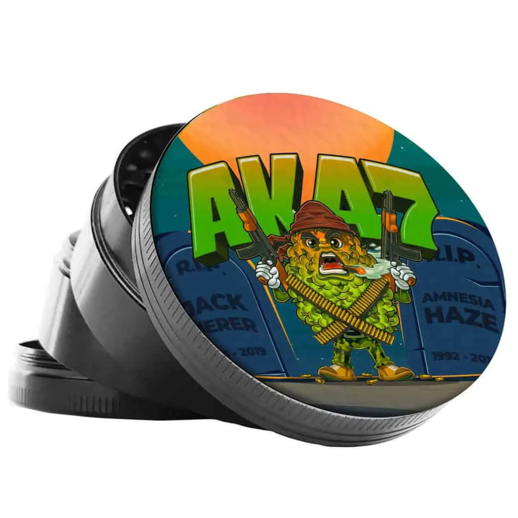 Metal Grinder AK-47 4 Parts Best Buds