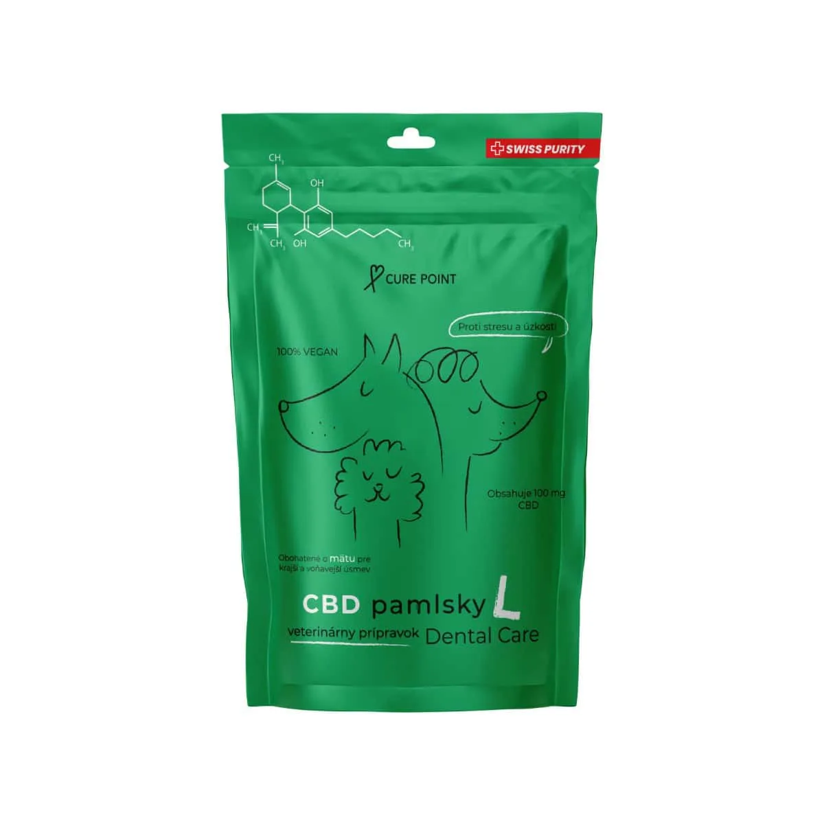 CBD Dog Treats – Dental Care, 100g