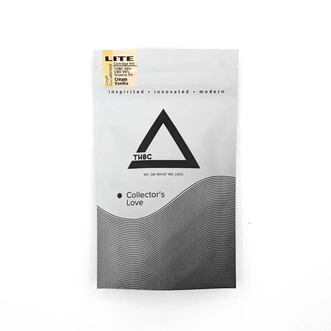 Cream Vanilla TH8C + CBD cartridge LITE 1ml by CBDpredajna