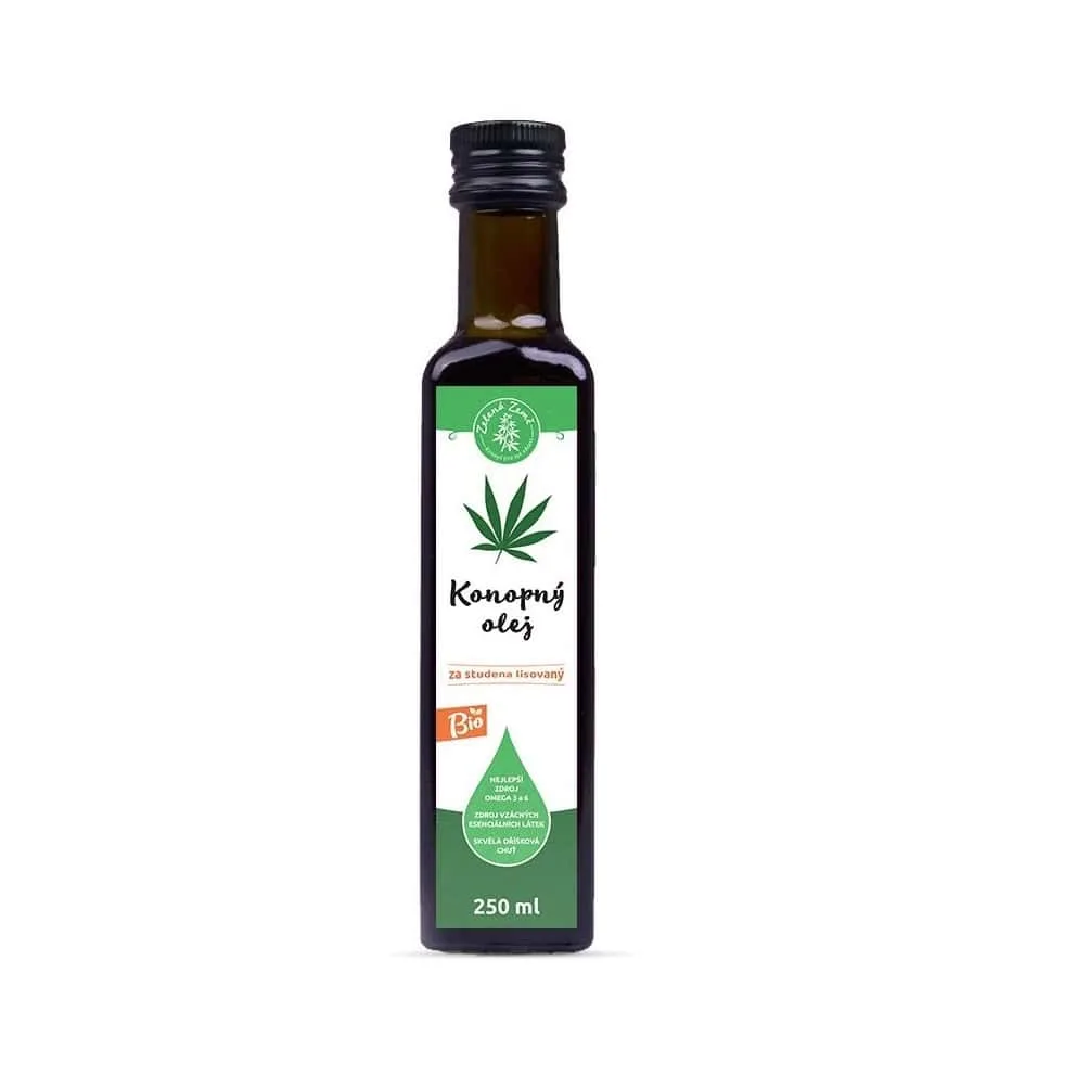 Hemp oil Zelená Země 250ml