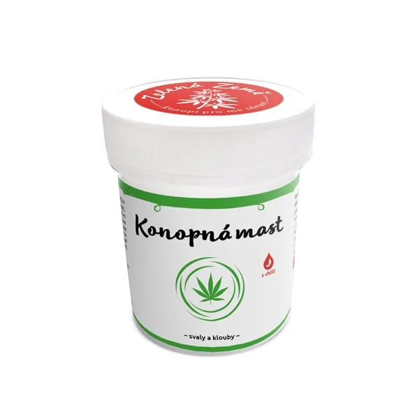 Hemp ointment for muscles and joints Zelená Země 100ml