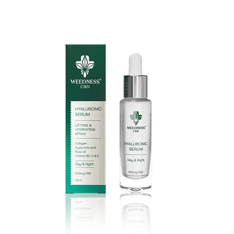 Lifting Hyaluronic Serum 600mg CBD WEEDNESS 30ml