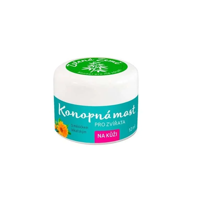 Hemp ointment for animals Zelená Země 12ml