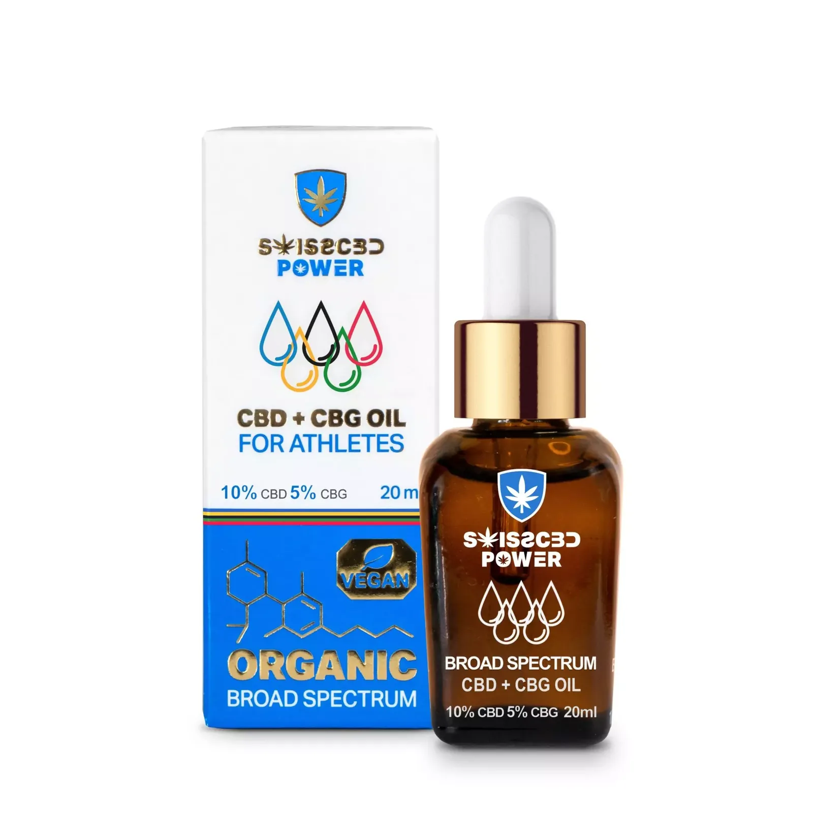 SWISS POWER CBD + CBG SPORT 20ml