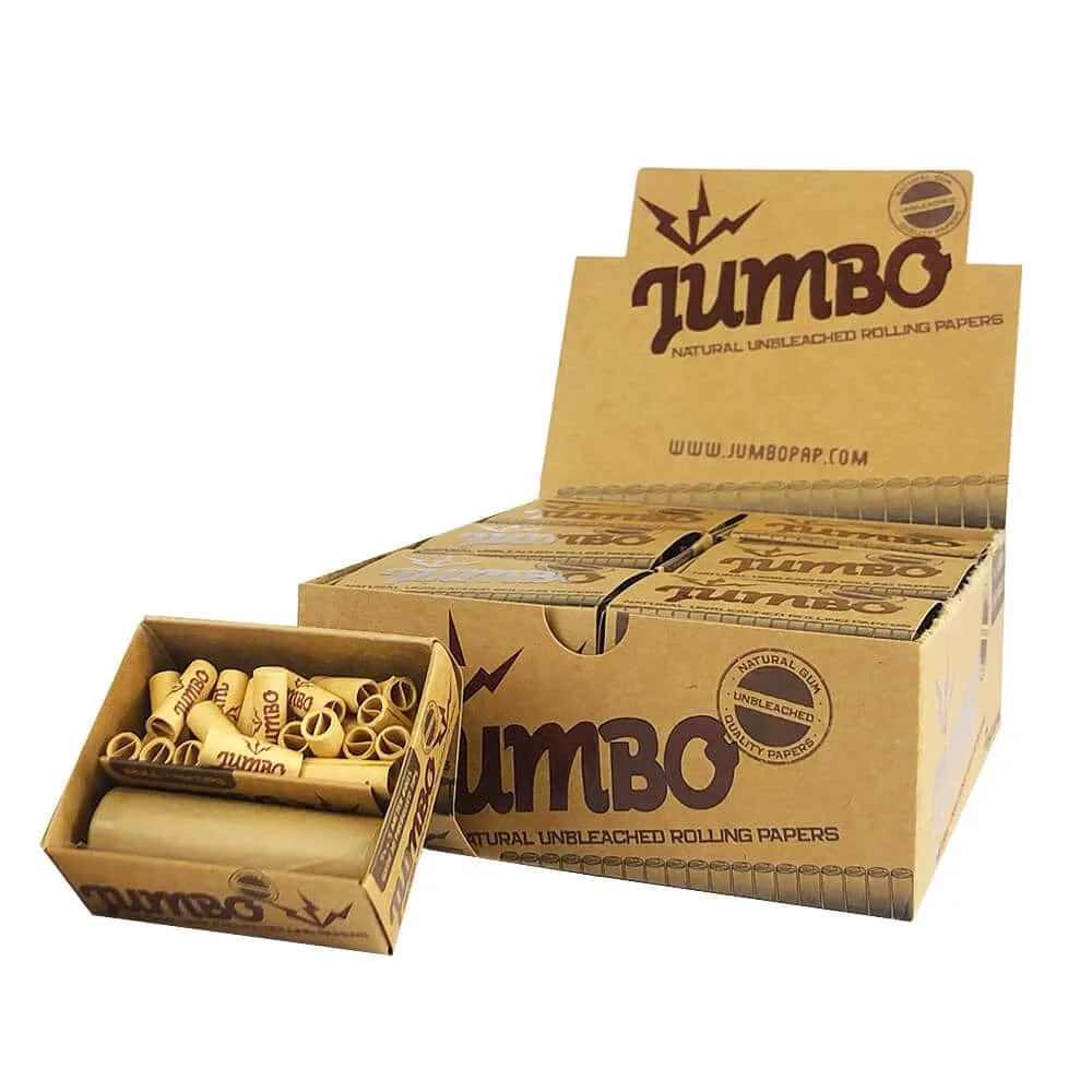 Rolling unbleached paper with tips JUMBO Rolls 5m