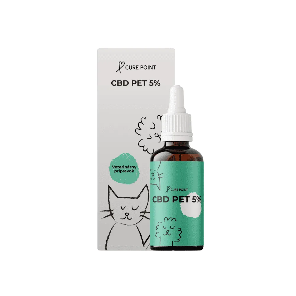 CBD drops for animals 5% CurePoint 10ml