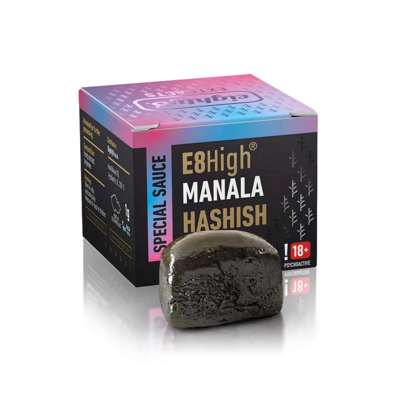E8High Manala hashish Eighty8 1g