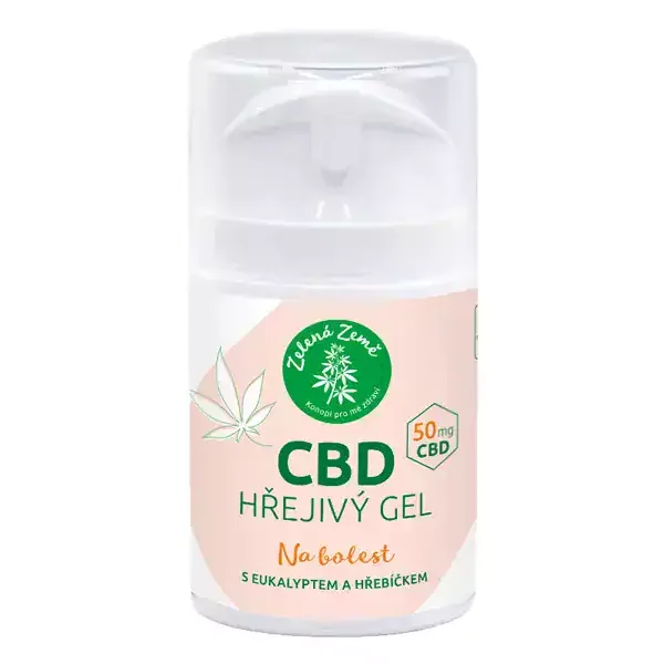 CBD warming gel Zelená Země 50g