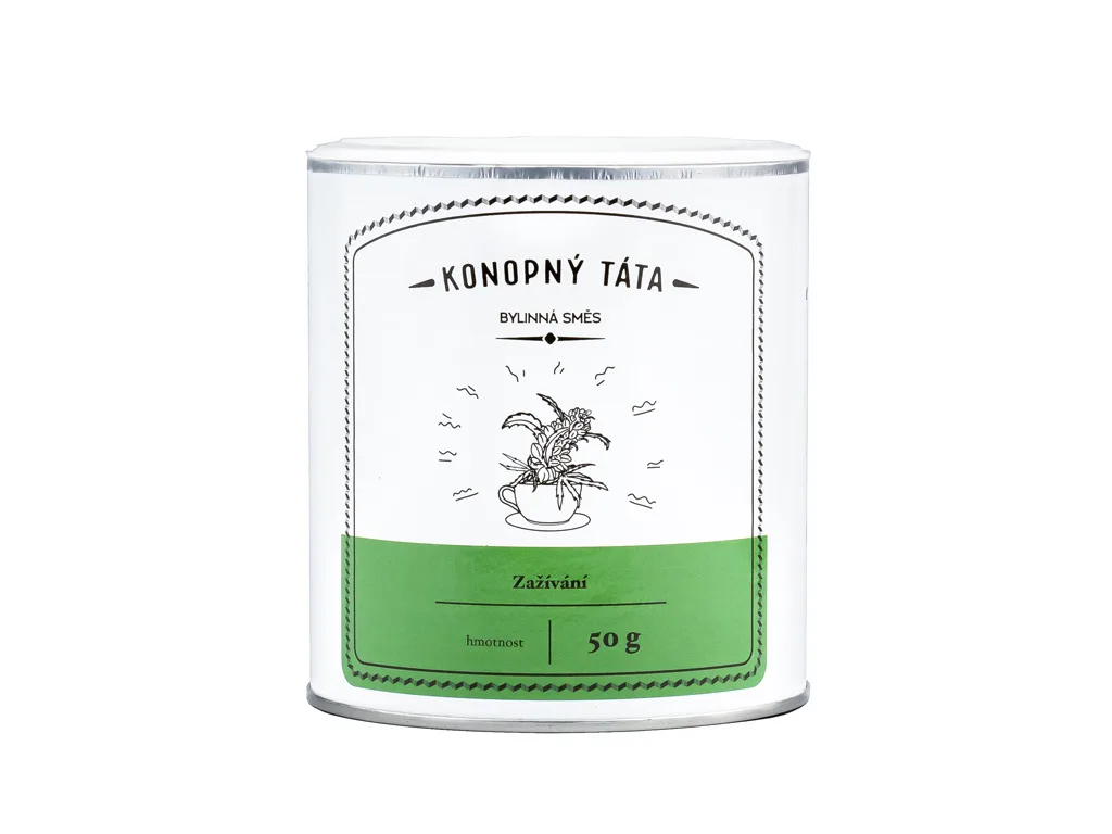 Hemp Tea Digestion by Konopný Táta (50 g)