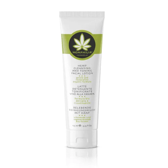 Hemp cleansing and toning facial lotion Hemphilia 125ml