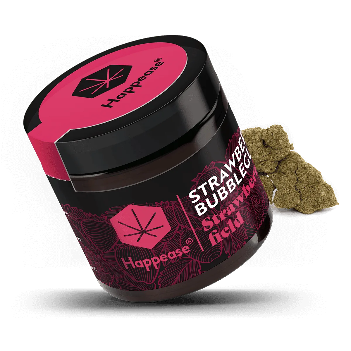 STRAWBERRY BUBBLEGUM hemp flower CBD Happease