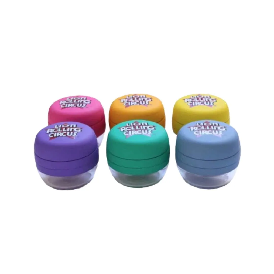 Grinder with Transparent Storage, 3 Parts 60mm