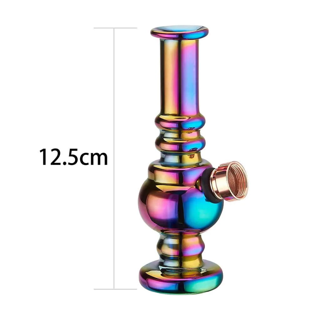 Glass rainbow bong CHAMP HIGH 12,5cm