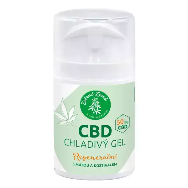 CBD cooling gel Zelená Země 50g