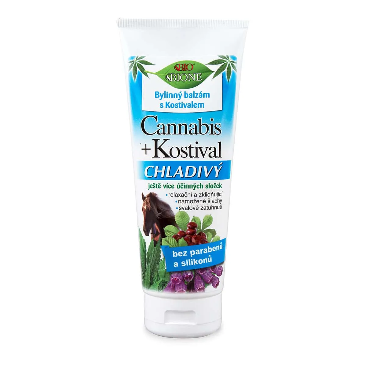 Herbal hemp balm, cooling Bione 200ml