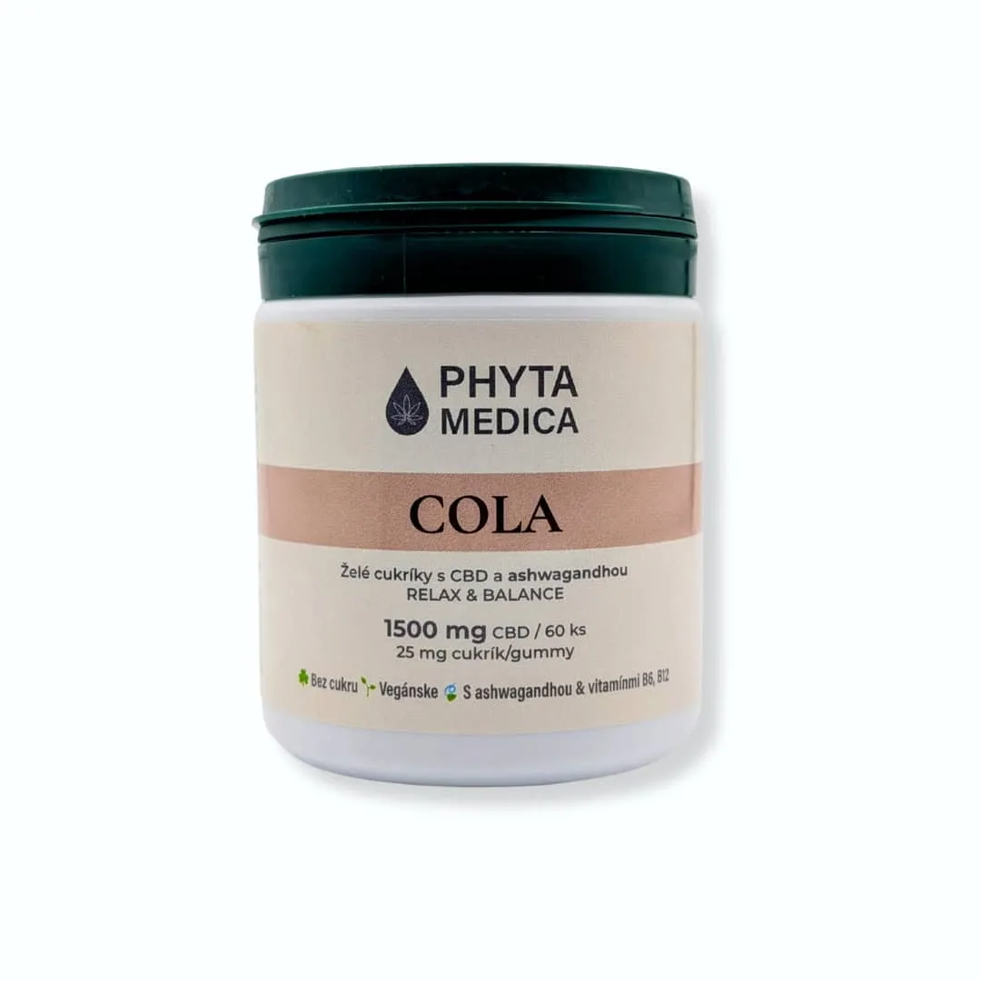 PHYTA MEDICA CBD & Ashwagandha gummies Cola 60 pcs
