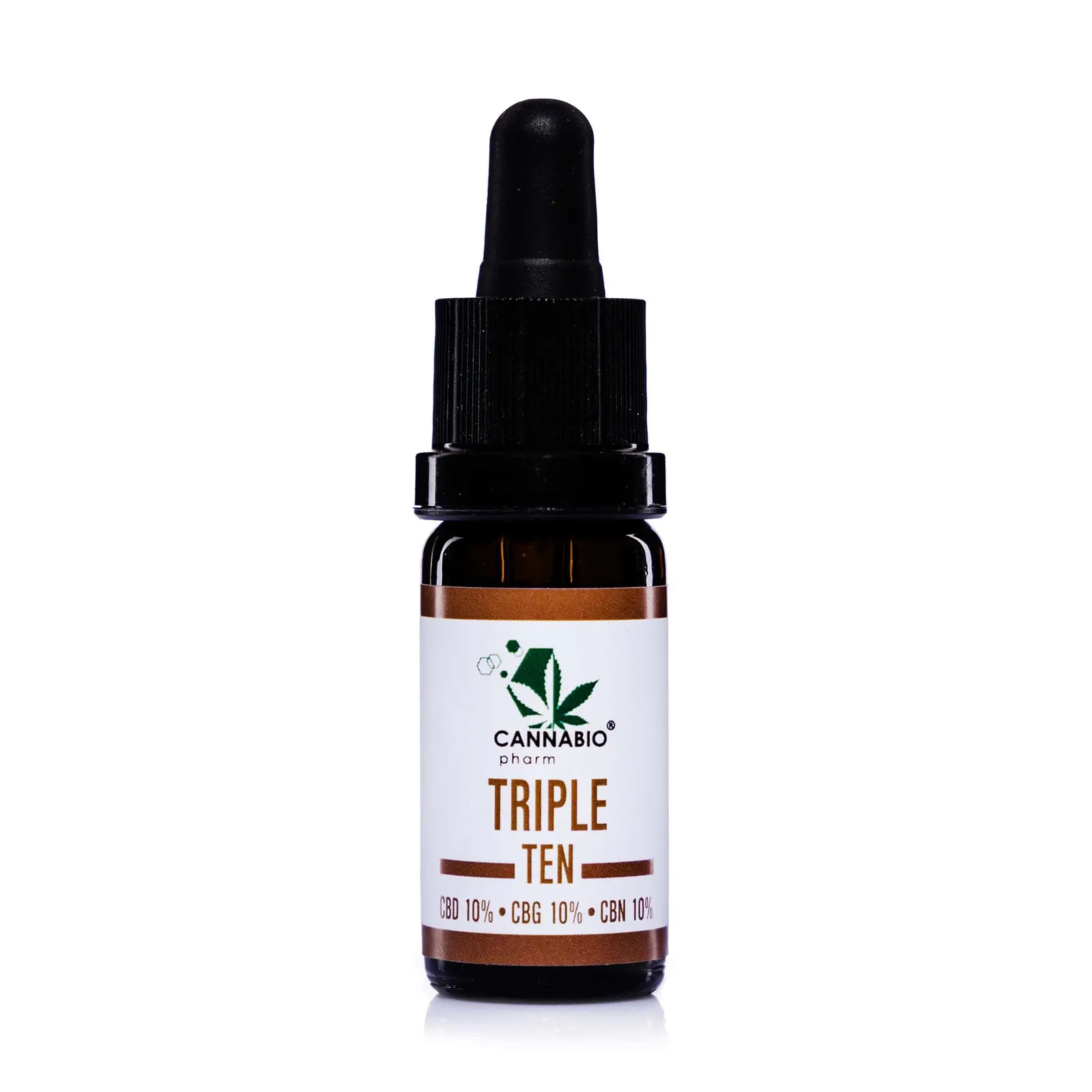 Triple Ten CBD CBG CBN 30% CANNABIO 10ml