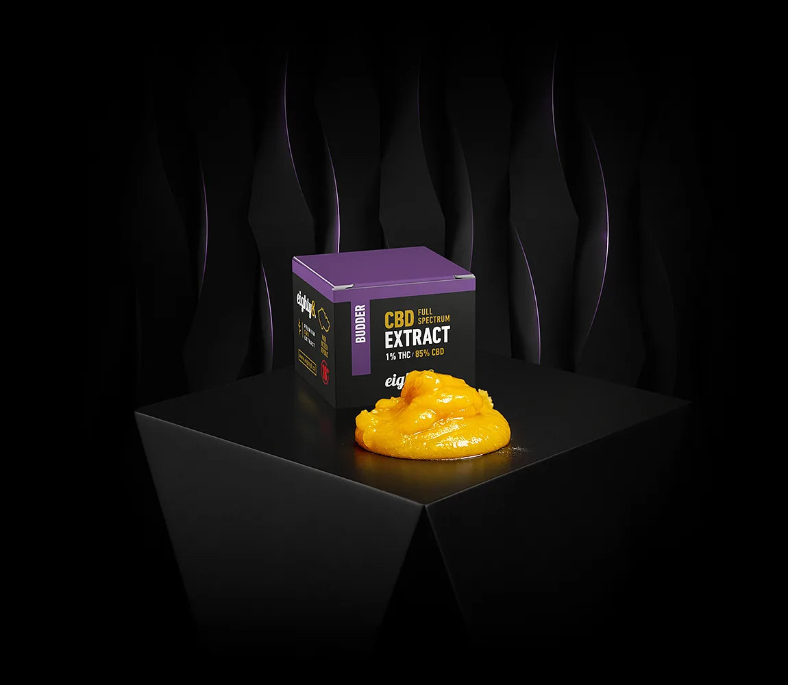 Budder CBD extract eighty8 85% 1g