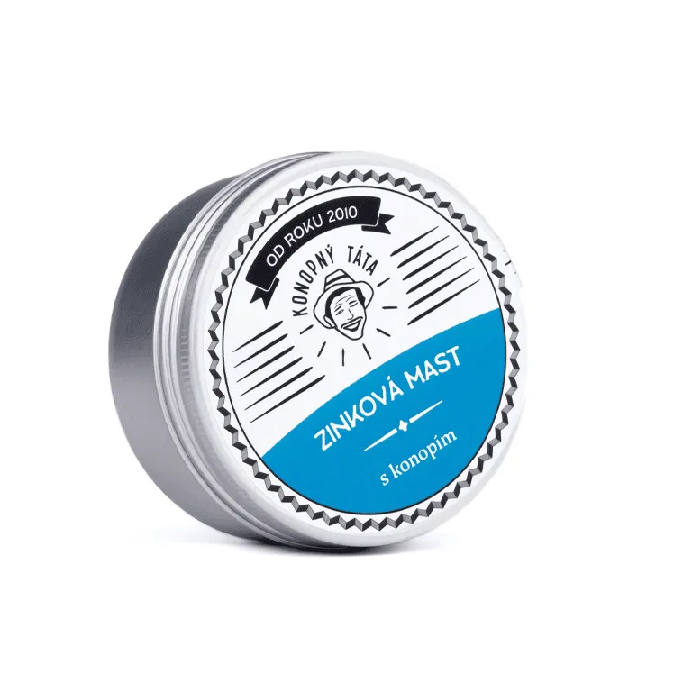 Hemp Ointment with Zinc by Konopný Táta (80 ml)