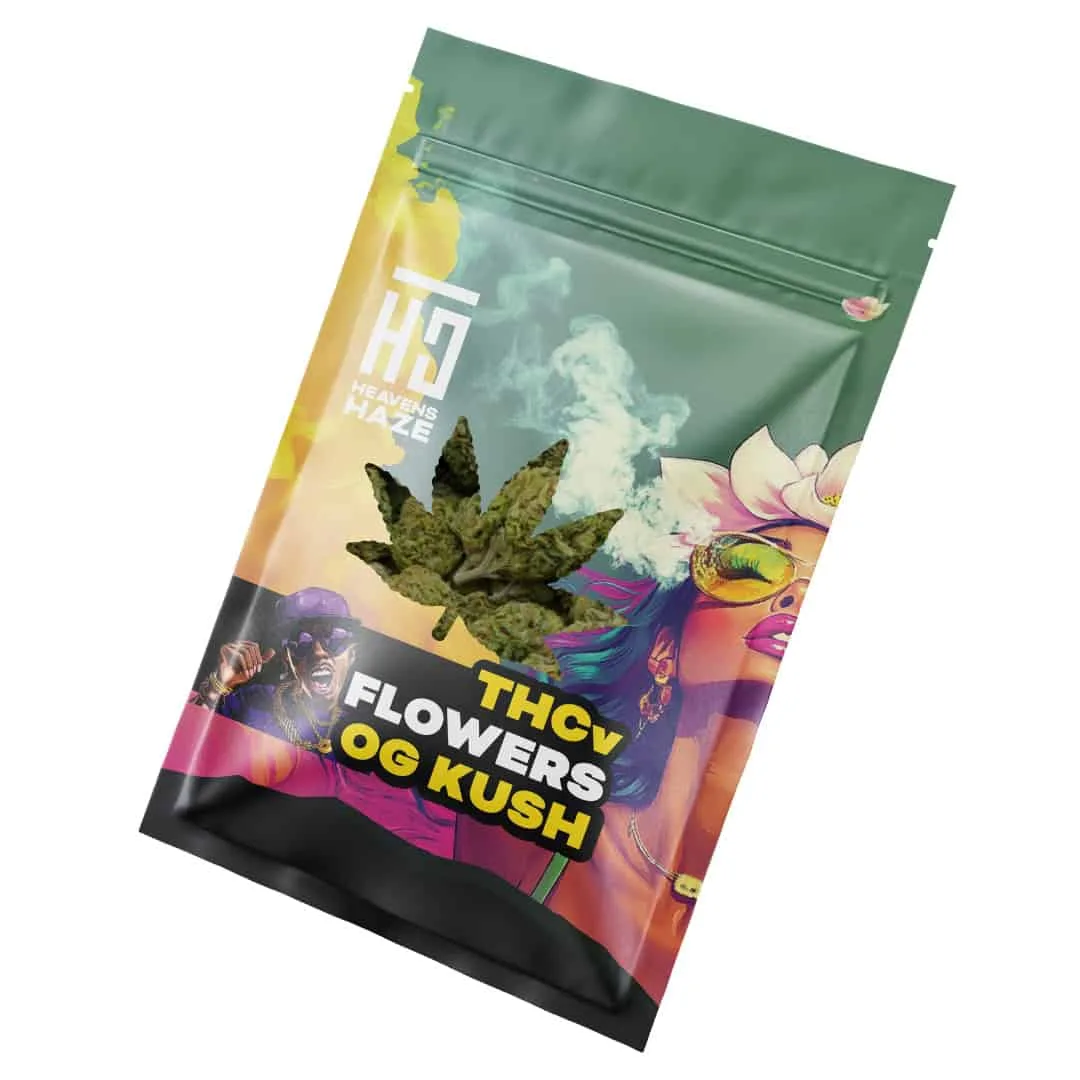 THCV flowers Heavens Haze 1g