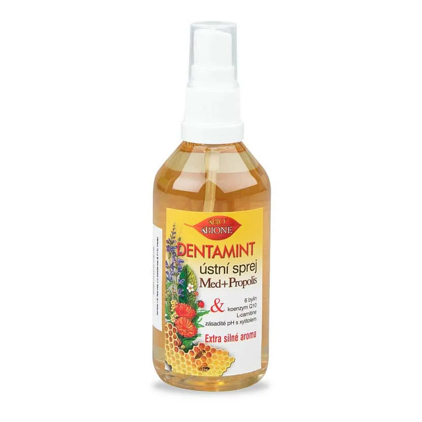 Dentamint oral spray Bione, Honey + Q10 115ml