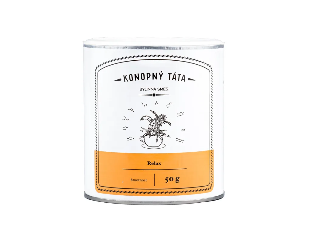 Hemp Tea Relax by Konopný Táta (50 g)