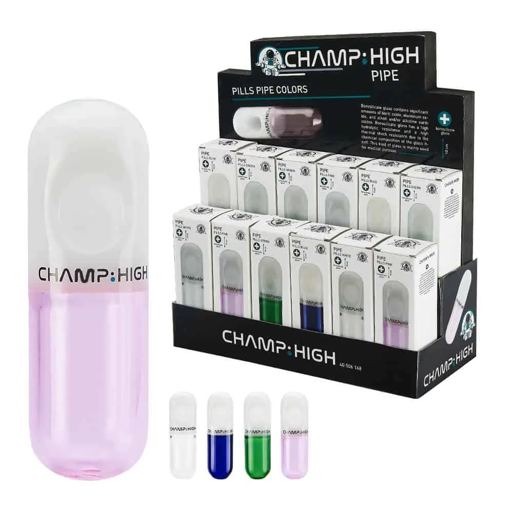 Pills pipe CHAMP HIGH 10cm