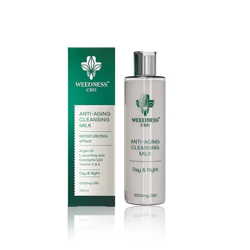 Anti-Aging Facial Cleansing Milk WEEDNESS 200ml