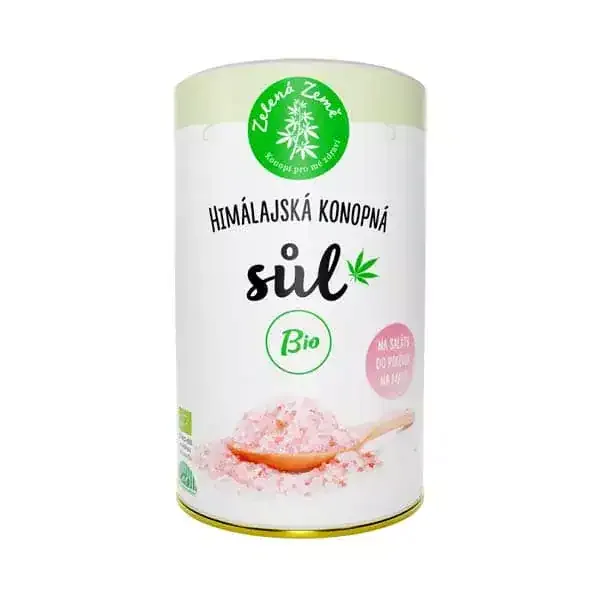 Hemp salt Zelená Země BIO 165g