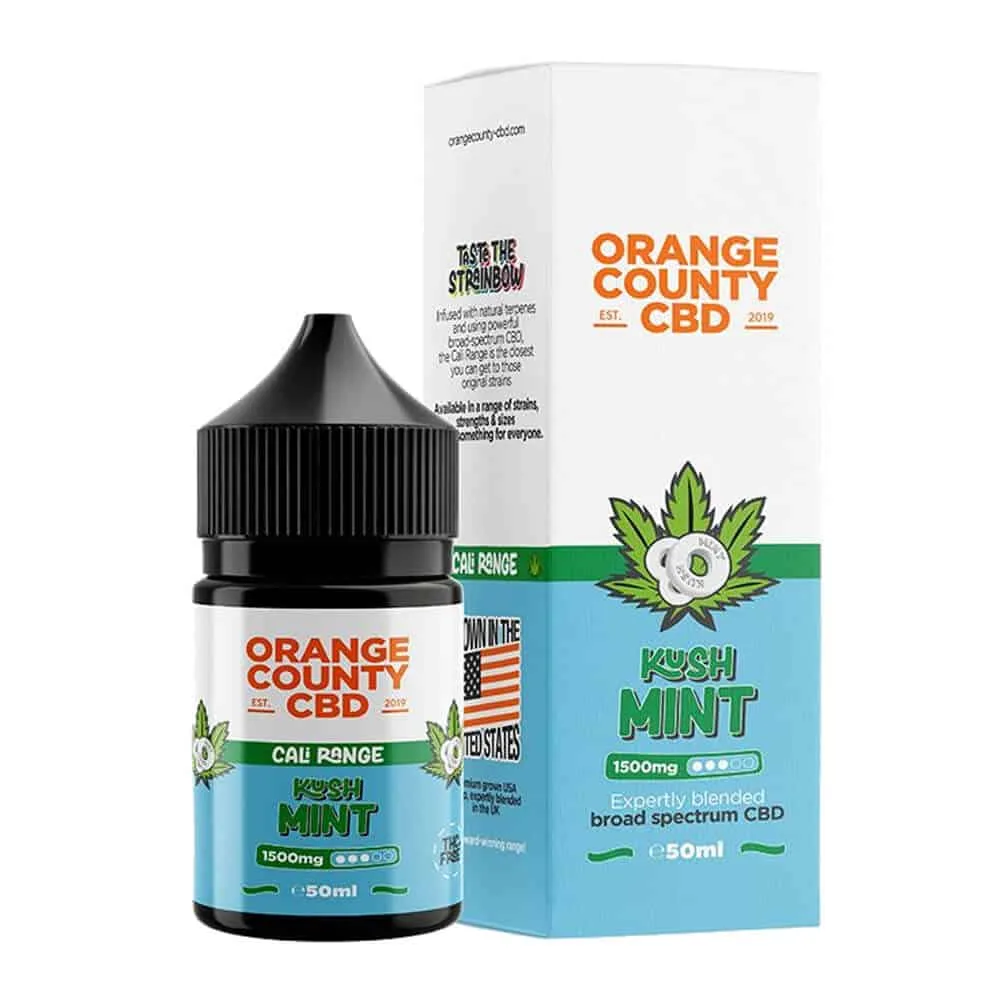 Kush Mint CBD liquid Orange County
