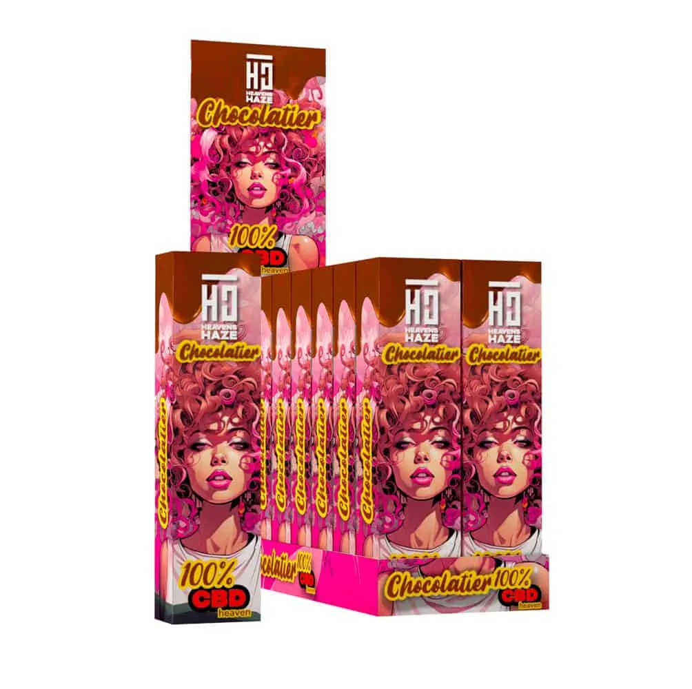 CBD chocolate Heavens Haze Chocolatier 100% 35g