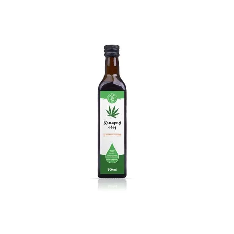 Hemp oil Zelená Země 500ml