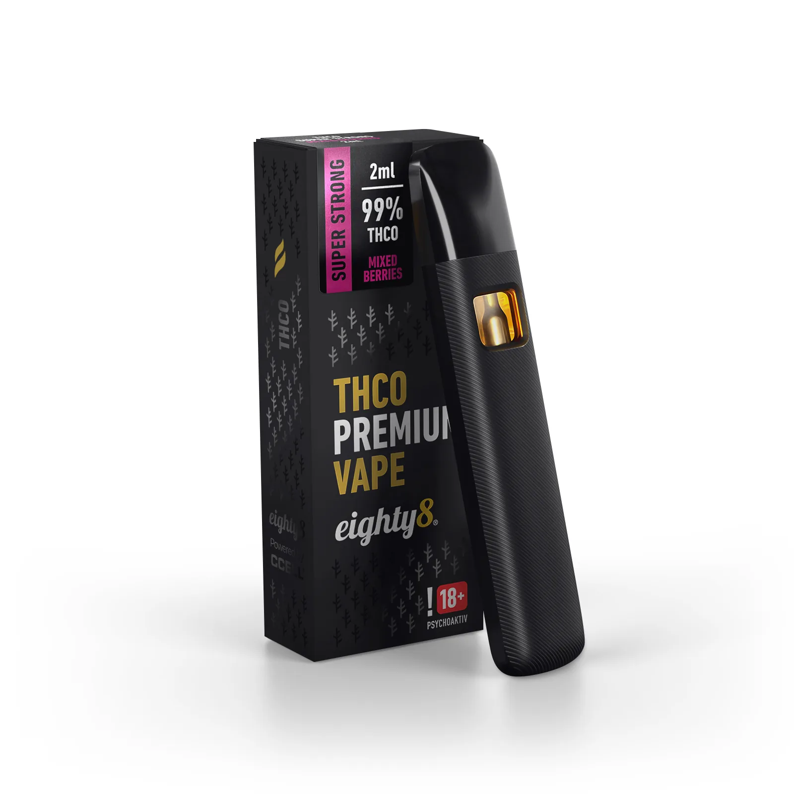 THCO vape pen eighty8, 2ml