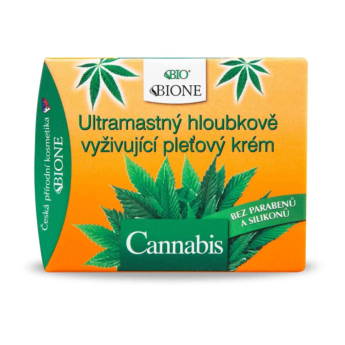 Hemp ultra-oily face cream, Bione 51ml