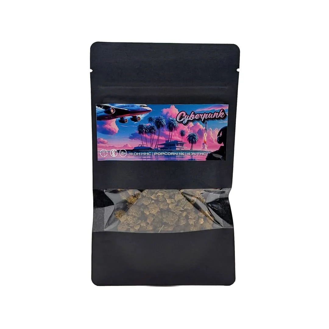 Cyberpunk TH8C PopCorn 10g by CBDpredajna
