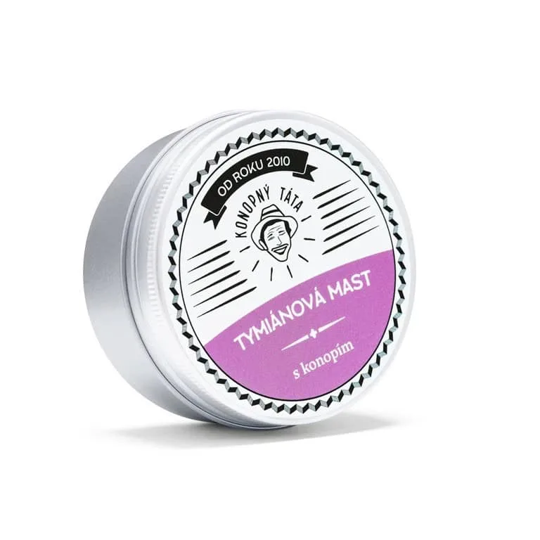 Hemp Ointment with Thyme by Konopný Táta (80 ml)