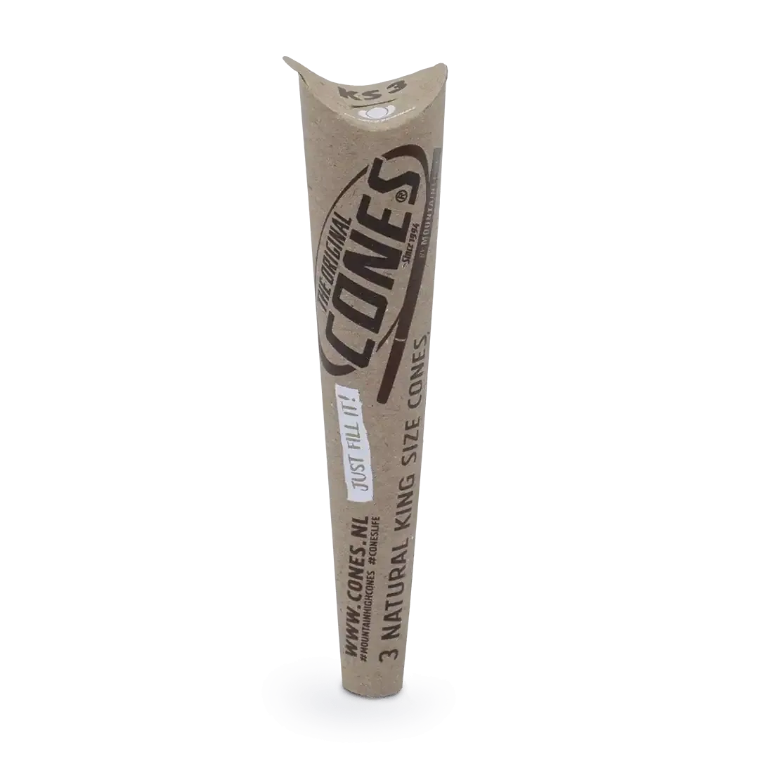 Pre‑Rolled Cones 3x KING SIZE NATURAL