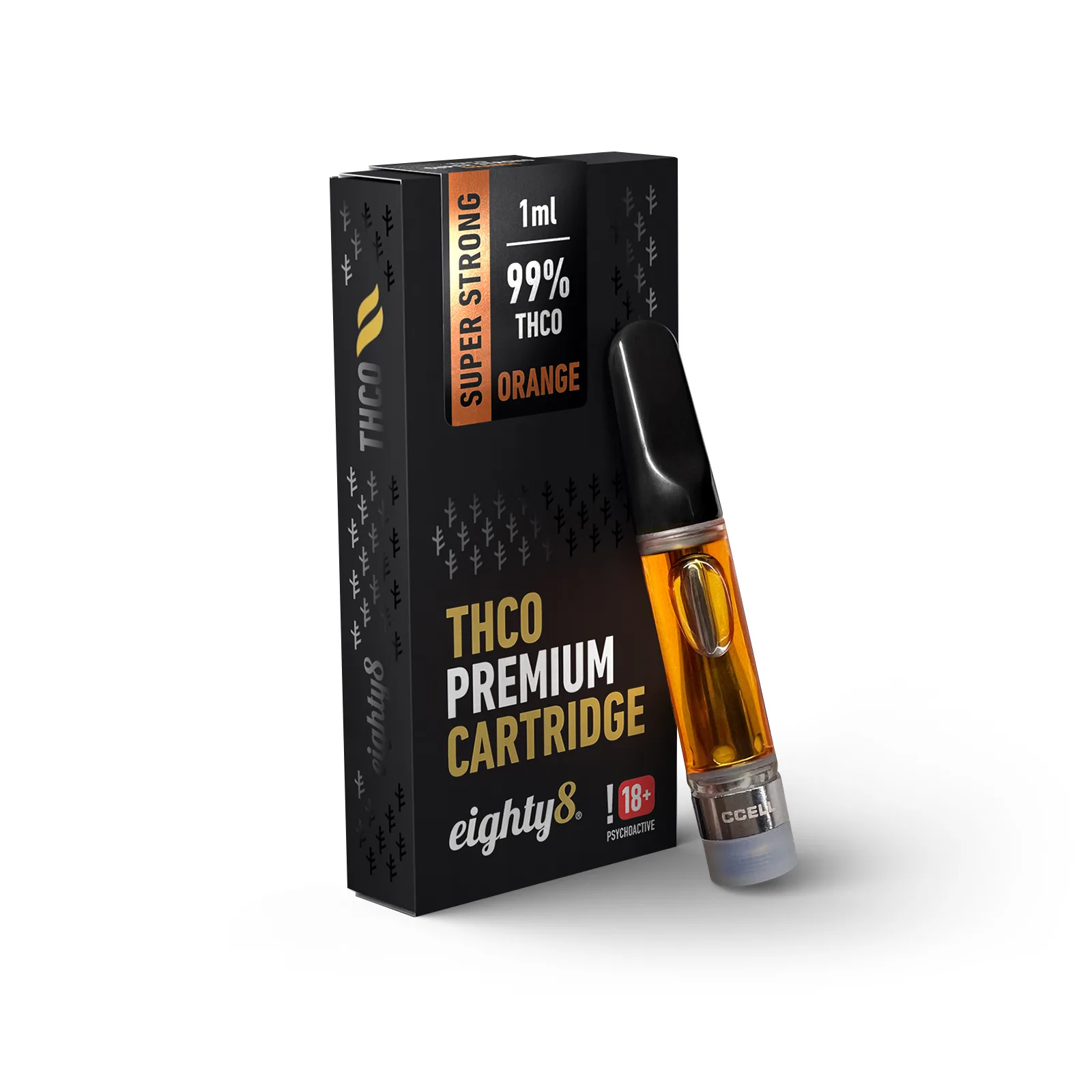 THCO cartridge eighty8, 1ml