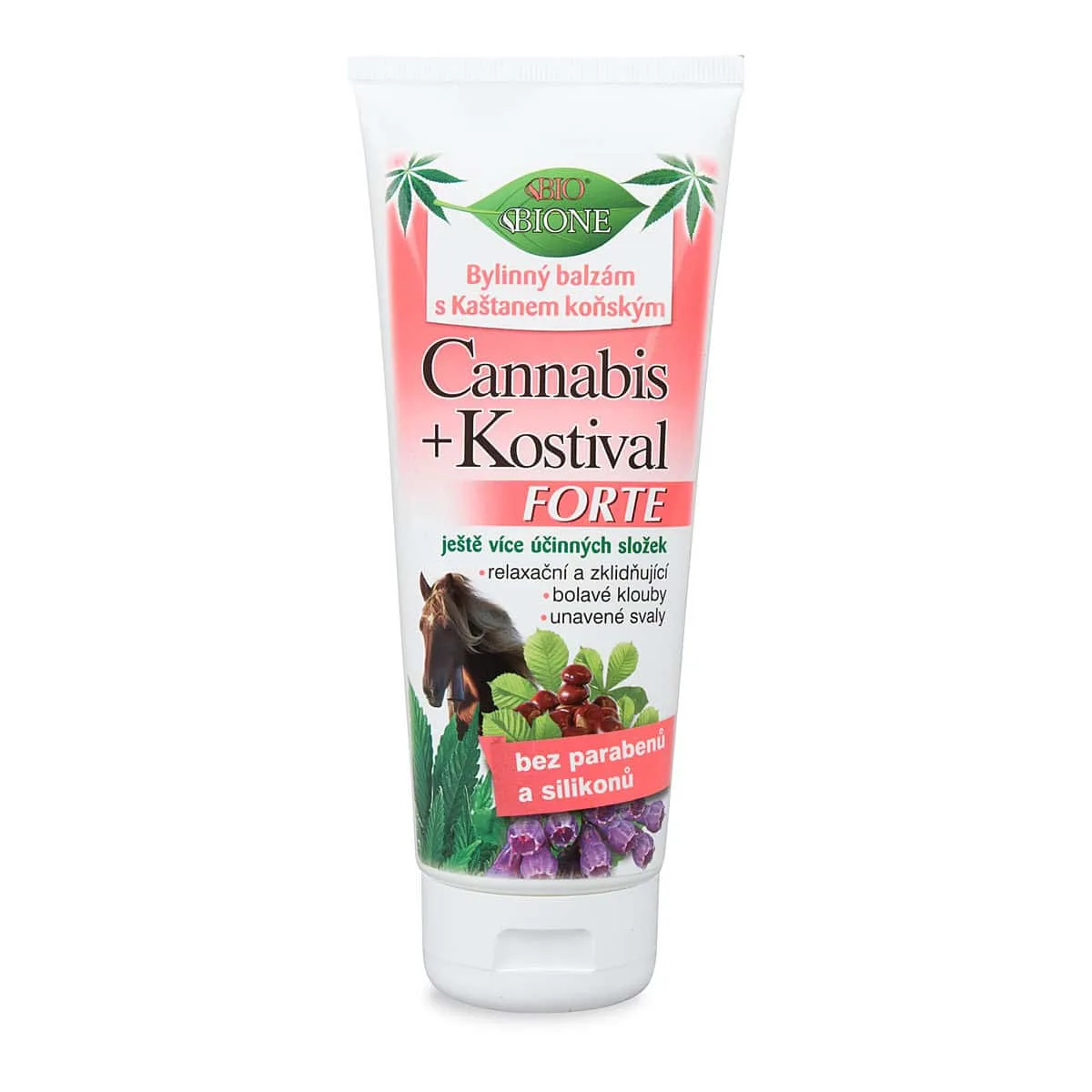 Herbal hemp balm with Comfrey Bione, FORTE 205ml