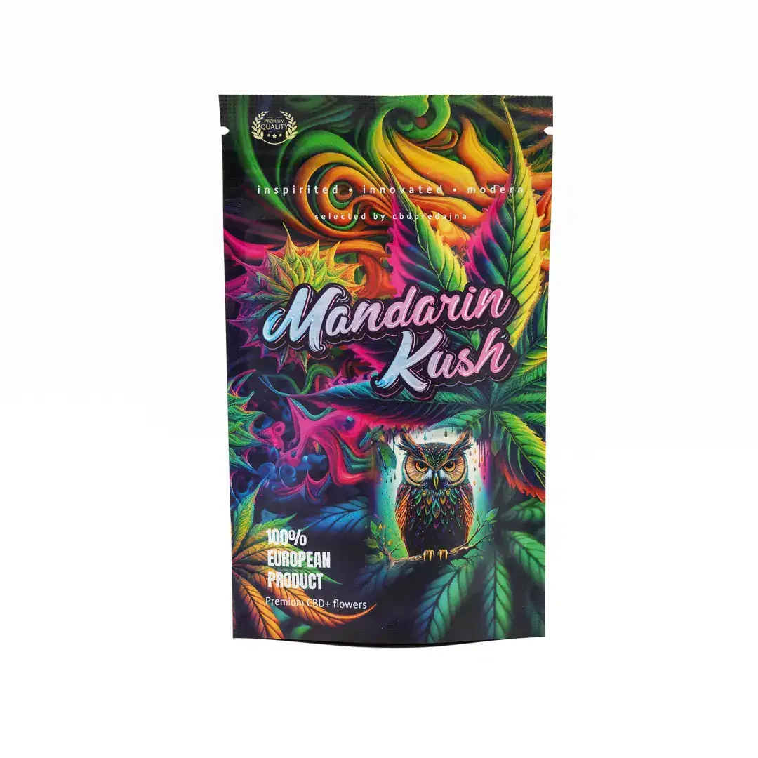 Mandarin Kush TH8C flower 1g by CBDpredajna