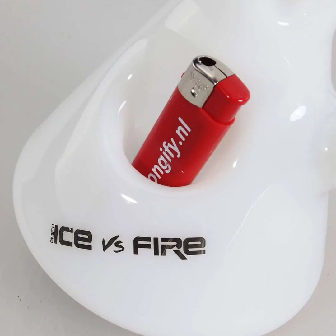 Glas Bong Ice vs. Fire BLAZE 30 cm
