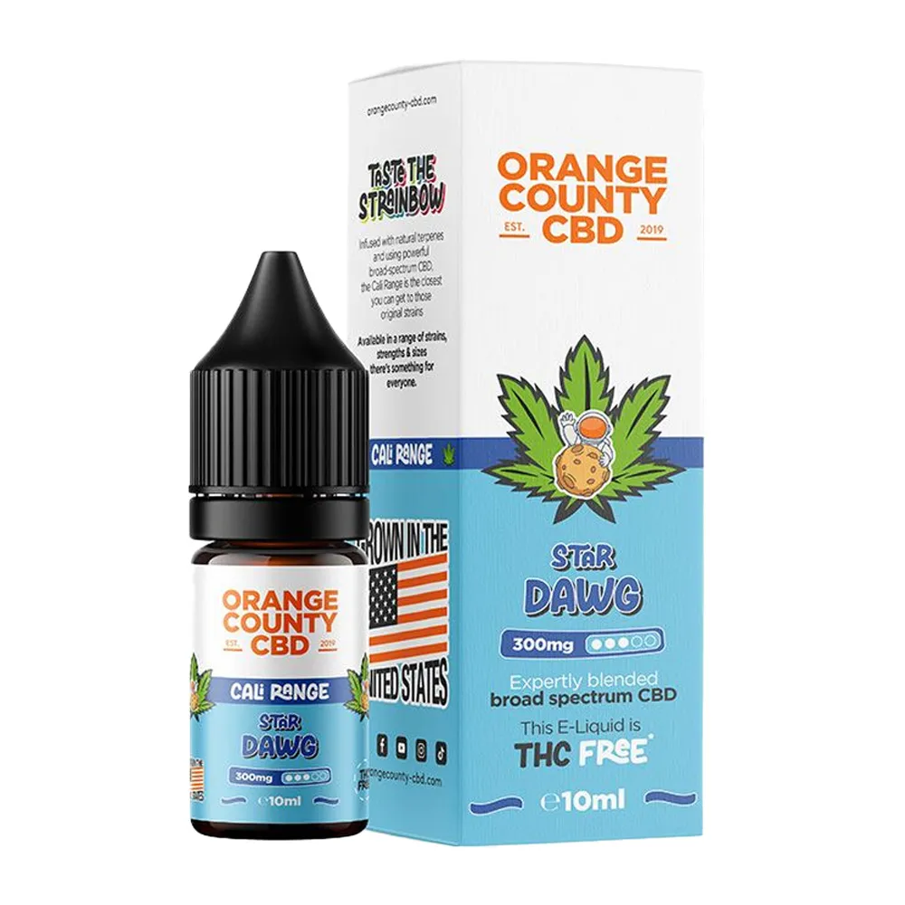 Star Dawg Haze CBD liquid Orange County