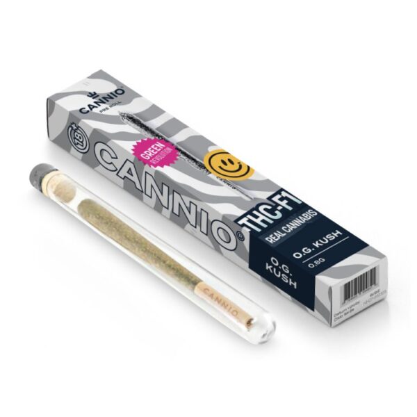 THC-F1 pre-roll CANNIO 0,8g OG KUSH