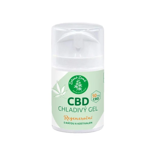 CBD cooling gel Zelená Země 50g