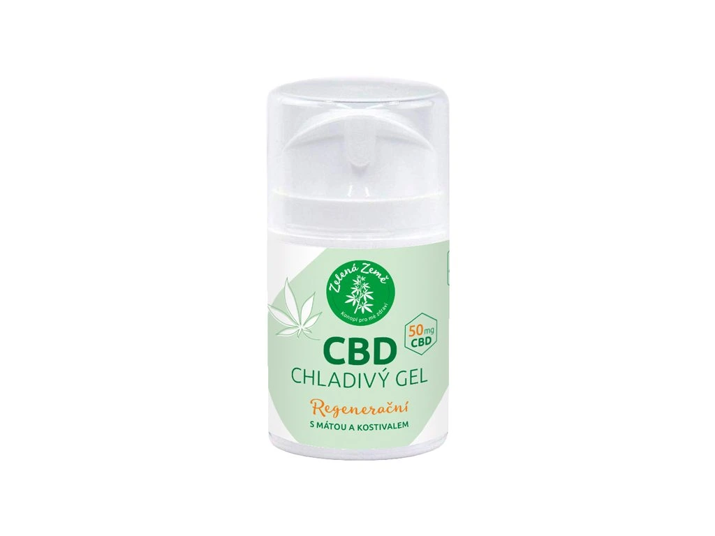 CBD cooling gel Zelená Země 50g