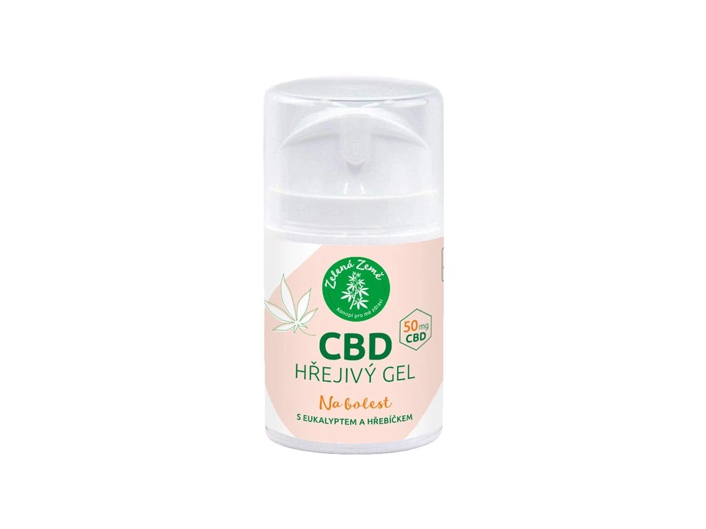 CBD warming gel Zelená Země 50g