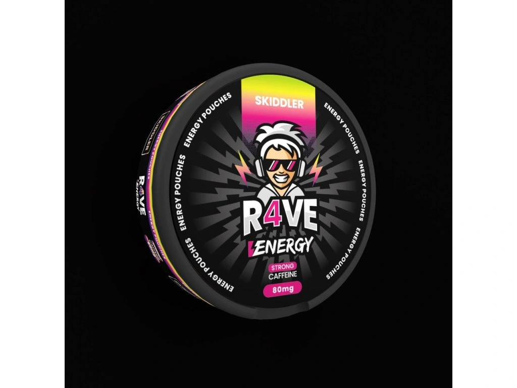 Caffeine sachets R4VE Energy 80mg