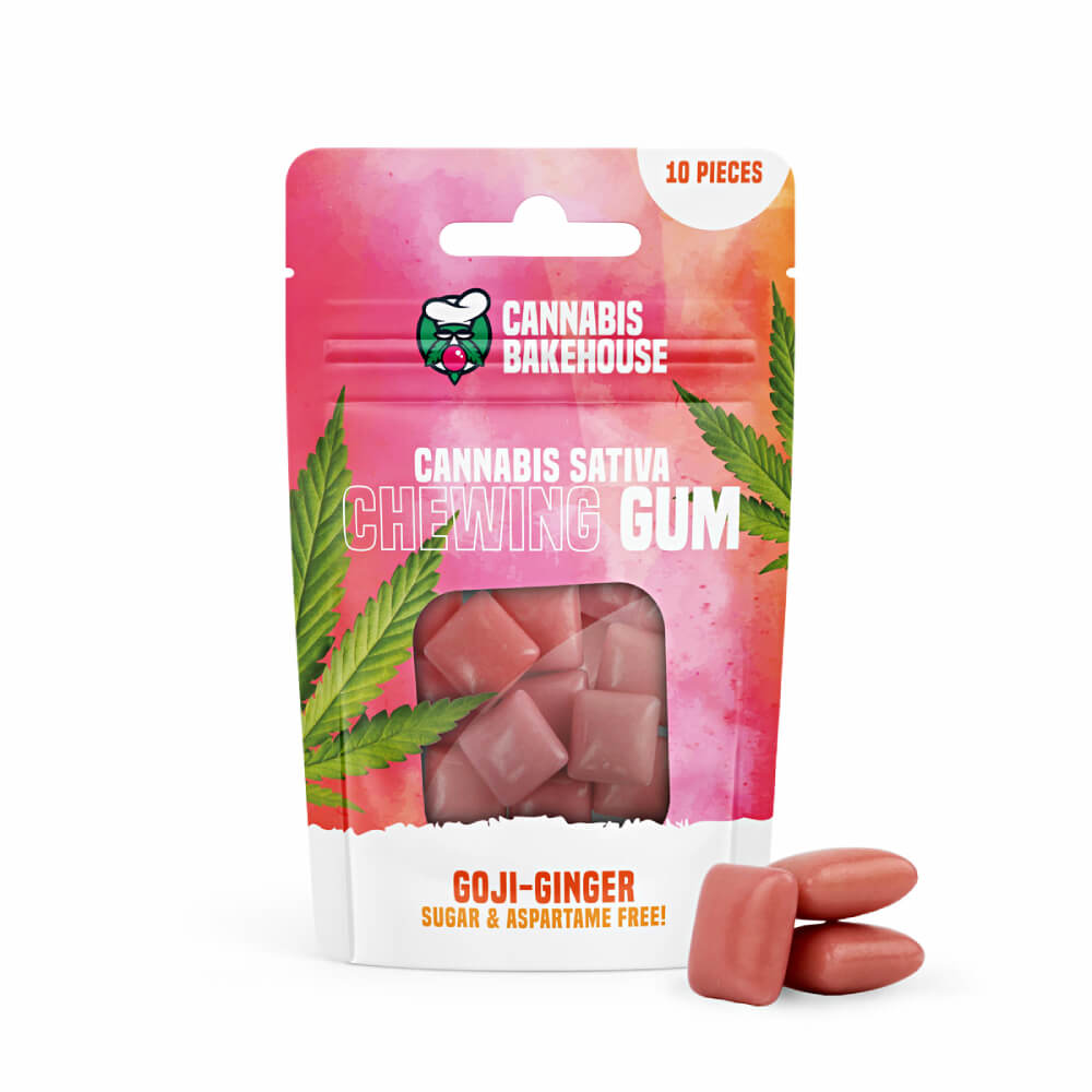 Chewing gum Cannabis Bakehouse 10pcs goji ginger