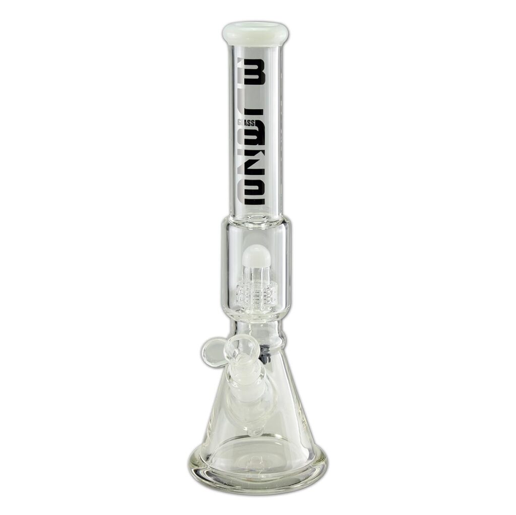 Glass bong drum percolator BLAZE Ice 35cm