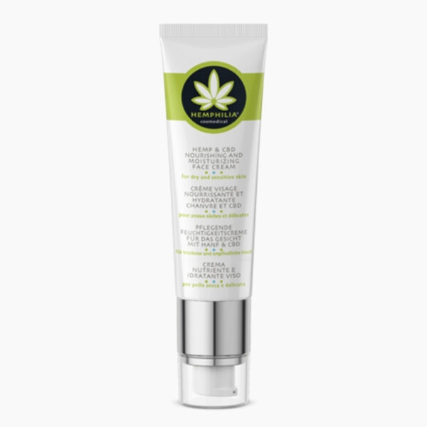 Hemp & CBD nourishing and moisturizing face cream Hemphilia 50ml